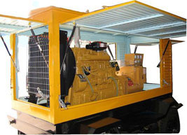 岳普湖移动电站(移动柴油发电机组) 岳普湖移动电站(移动柴油发电机组)